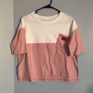 Cute pink tee!